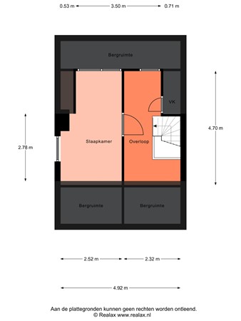 Floorplan - de Savornin Lohmanstraat 16, 3752 AW Bunschoten-Spakenburg
